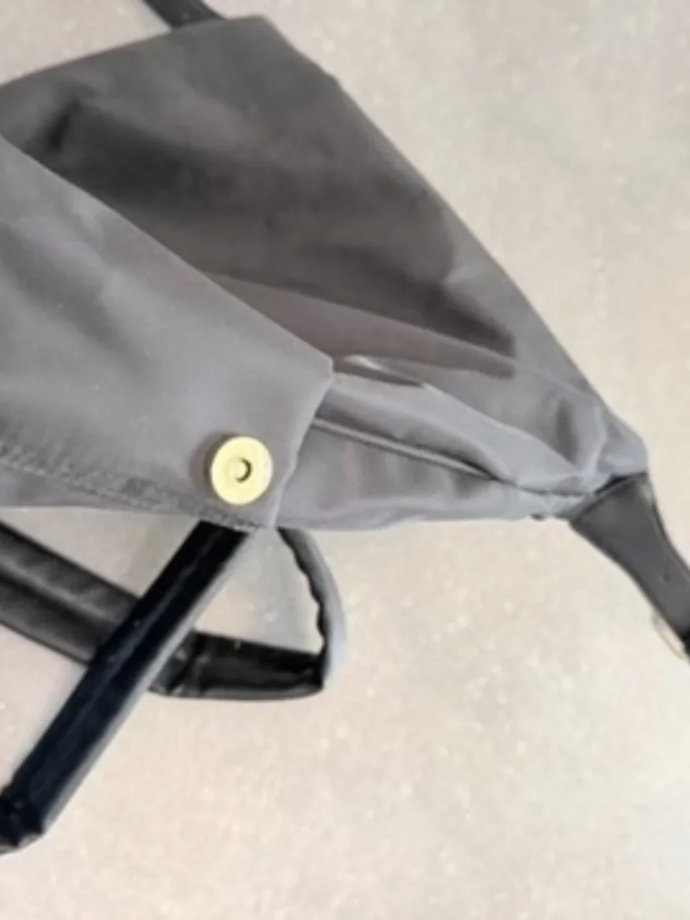 Tommy Bahama Black Nylon & Faux Leather Backpack – Everyday Travel Bag